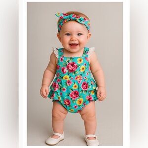 Romper for baby girl